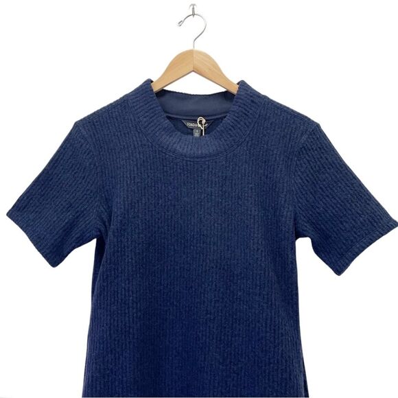 NWT Toad & Co Wiggins Wool Sweater Dress Women’s Size Small Navy Blue Active NEW - Picture 4 of 11